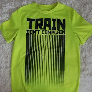 Boys Bright Yellow Tek Gear Shirt